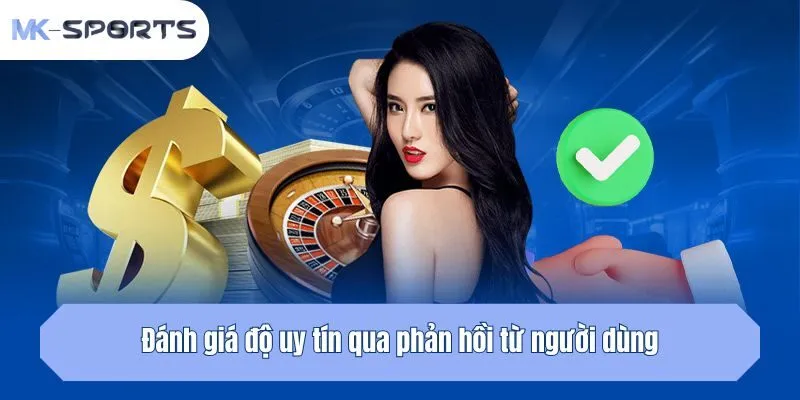 Đánh giá độ uy tín qua phản hồi từ người dùng