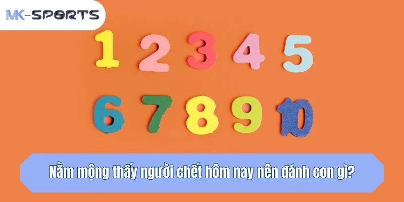 Nằm mộng thấy người chết hôm nay nên đánh con gì?